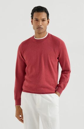 Brunello Cucinelli Cashmere sweater in Strawberry at Nordstrom, Size 56 It