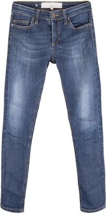 Elisabetta Franchi Slim-fit Jeans - Dames - Slim Fit Jeans - Blauw - W26 - Katoen - Jeans
