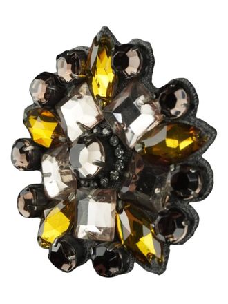 Valentino Garavani v-neck midi dress - women - Wool/Viscose/Spandex/Elastane - 38 - Black