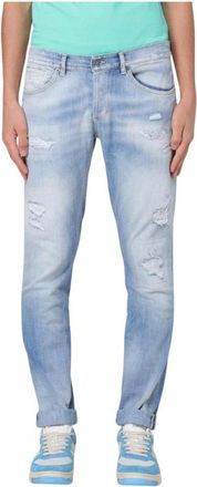 Dondup Heren, Jeans, Blauw, Maat: W30 Katoen