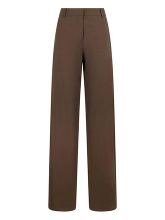 Malo belt-loops trousers - Brown