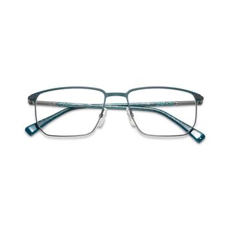 Etnia Barcelona Lupton Rectangular Eyeglasses with Sleek Metal Frame