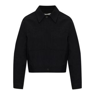 STUDIO NICHOLSON Calder Jacket - Dames - Zomerjassen - Zwart - XS - Katoen - Jassen
