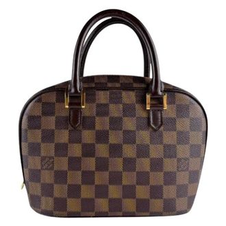 Louis Vuitton Pre-owned Handbags, female, Brown, Size: ONE SIZE Pre-owned Damier Canvas Handbag