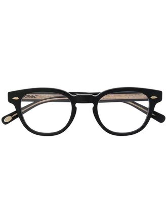 Eyevan 7285 Occhiali tondi - Nero