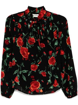 Rixo Top Moss - Nero
