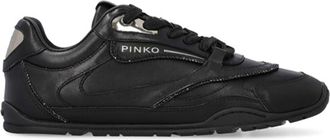 Pinko Yulia 04 Low-Profile Nappa Leather Sneakers
