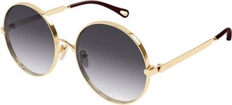 Chlo&eacute; CH0321S 005 Womens Sunglasses Gold Size 59