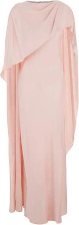 SIMKHAI Maxi Jurk met Draping - Dames - Maxi kleedjes - Roze - 4XS - Kleedjes
