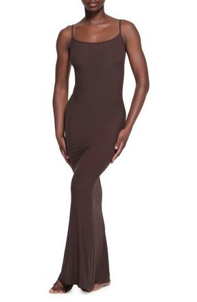 SKIMS Soft Lounge Long Slipdress in Phoenix at Nordstrom, Size Xx-Small