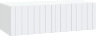 vidaXL Mueble De Tv De Pared 98 X 41 X 30 Cm Blanco Vidaxl