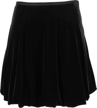 Emporio Armani Gonna - Dames - Korte rokken - Zwart - M - Polyester - Rokken