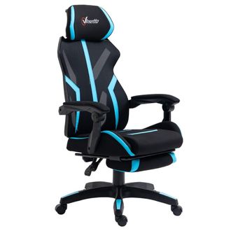 Vinsetto Silla de oficina 65x65x129 cm azul
