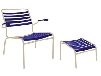 Schubiger M&ouml;bel L&auml;ttli-Lounger + Hocker S&auml;ntis