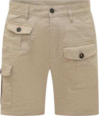 Dsquared2 Cargo Shorts - Heren - Korte Broeken - Beige - XL - Korte Broeken