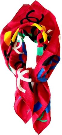 Chanel Pre-owned Silk scarves - Dames - Vintage Accessoires - Veelkleurig - ONE Size - Vintage