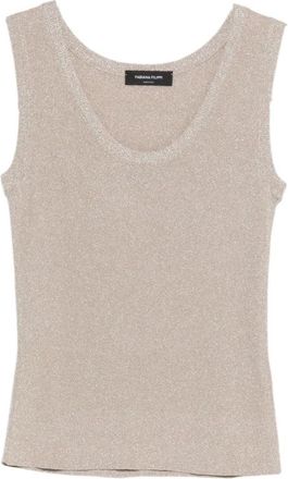 Fabiana Filippi Mujer, Camisetas, Beige, Talla: XS