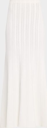 Adam Lippes Lyra Skirt in Viscose Blend