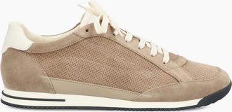 Brunello Cucinelli Mens Suede Sneakers Beige - Brown - Size: 10