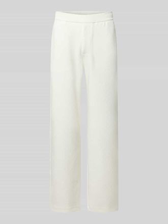 Emporio Armani Wide Fit Sweatpants mit Lyocell-Anteil in Offwhite, Gr&ouml;&szlig;e XXL
