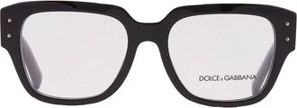 Dolce & Gabbana Demo Square Mens Eyeglasses DG3405 501 54