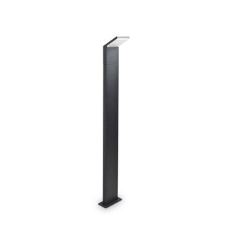 Netlighting Style LED 1 Light Outdoor Bollard Light Anthracite IP54 in Black