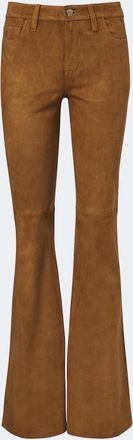 7 For All Mankind Pantalones flared Dojo de ante
