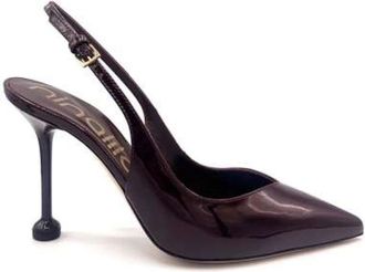 Ninalilou Slingback - Dames - Pumps - Bruin - 36 EU - Leer - Schoenen