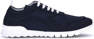 Kiton Leren Vetersneakers