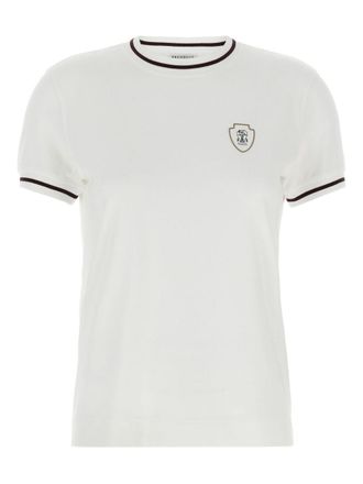 Brunello Cucinelli Logo Cotton T-Shirt