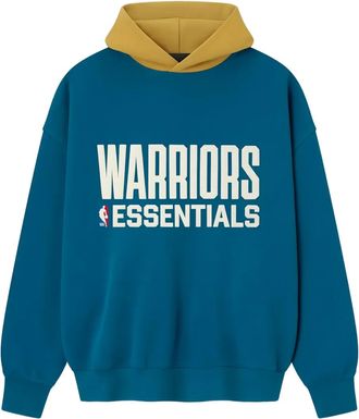 Fear of God Felpa con stampa e cappuccio - Blu