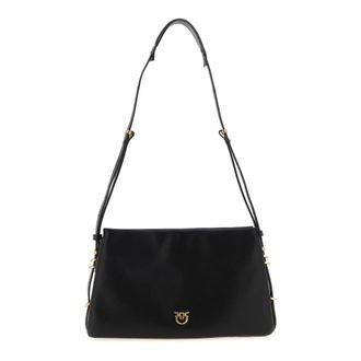 Pinko Pinko, Dames, Tassen, Zwart, Maat: ONE Size Leer