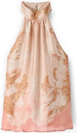 Motivi Sleeveless Tops - Dames - Tops zonder mouwen - Roze - L - Satijn - Tops