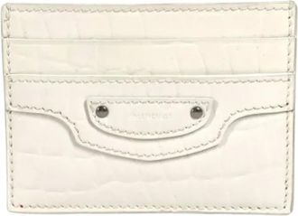 Balenciaga Pre-owned Wallets, female, White, Size: ONE SIZE Pre-owned Leather wallets