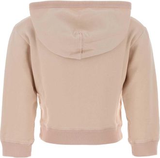 Prada Womens Pink Cotton Sweatshirt Rosa Exterior: Felpe Sweater