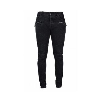 Balmain Hombre, Vaqueros, Negro, Talla: W31