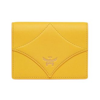 MCM Diamond Snap Wallet - female - MCM - Wallets & Cardholders - Yellow - ONE SIZE - Accessories