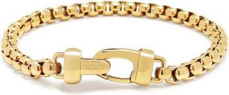 Nialaya Classic Gold Box Chain Bracelet at Nordstrom, Size X-Large