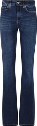Dondup Blauwe Flare Leg Jeans New Lola - Dames - Bootcut Jeans - Blauw - W25 - Jeans