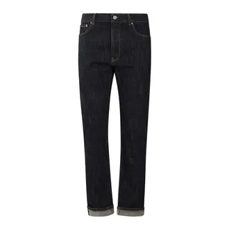 TELA GENOVA Jeans, Heren, Blauw, W35, Katoen, Stijlvol Italo horloge voor mannen