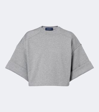 Sportmax Cotton-blend jersey sweatshirt