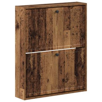 vidaXL Armario De Zapatos Montado En La Pared Ede 71 X 17 X 86 Cm Vidaxl