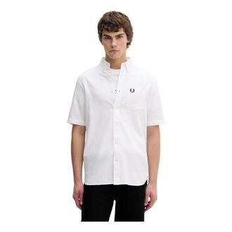 Fred Perry Uomo, Magliette, Bianco, XL, new