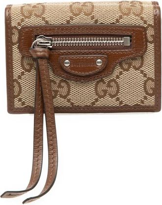 Gucci Pre-owned Wallets, female, Brown, Size: ONE SIZE Pre-owned Small Wallet