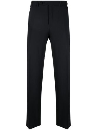 Canali wool tailored trousers - Blue