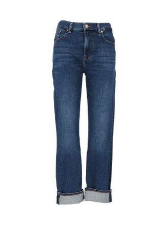 7 For All Mankind 7 Para toda la humanidad Corriente flaca relajada