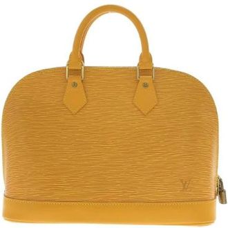 Louis Vuitton Pre-owned Alma Epi Leather Handbag - - Pre-owned - Donna - Giallo - ONE SIZE