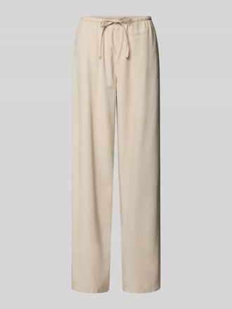 Only Regular Fit Weite Hose aus Viskose Modell ARIS in Ecru, Gr&ouml;&szlig;e XL