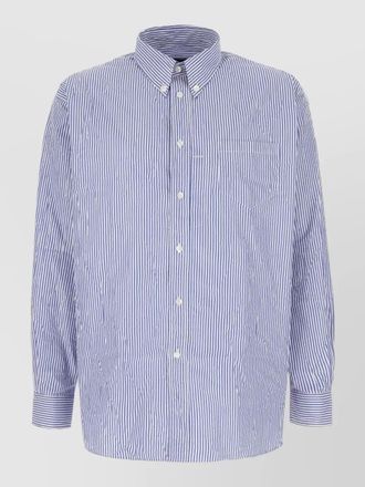 Willy Chavarria cotton blend shirt button down collar
