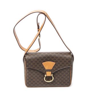 Celine Pre-owned Womens Flap Crossbody Shoulder Bag - Brown - One Size